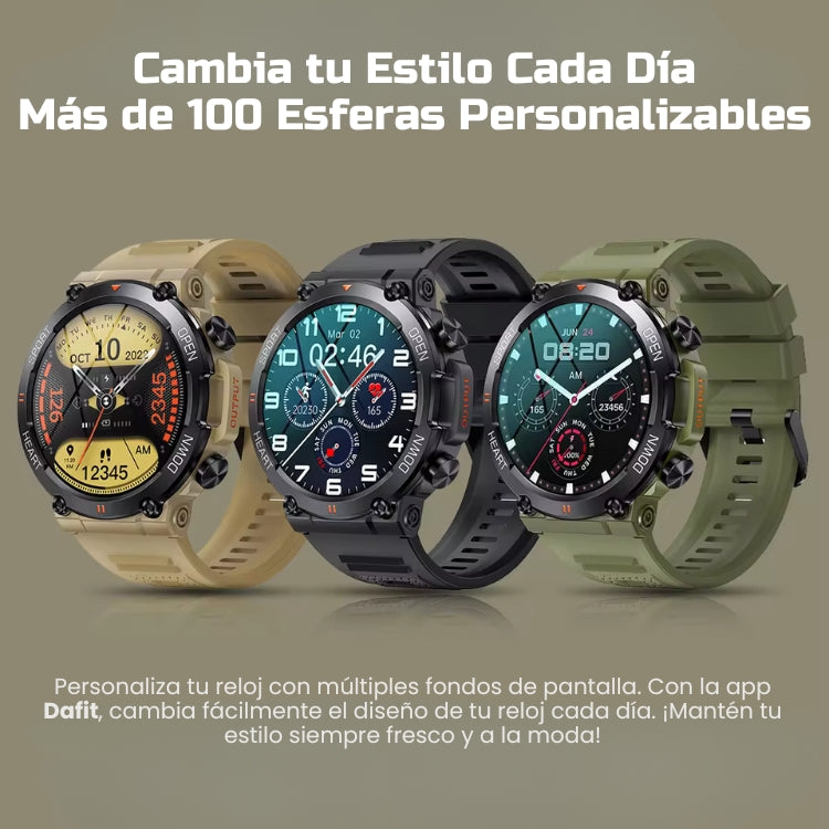 Smart Watch con Resistencia Militar 🦾⌚️