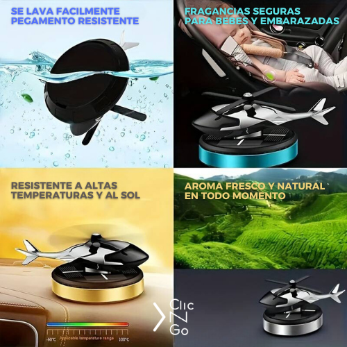 Nuevo Ambientador Solar - Despídete de los Malos Olores para Siempre 🚗