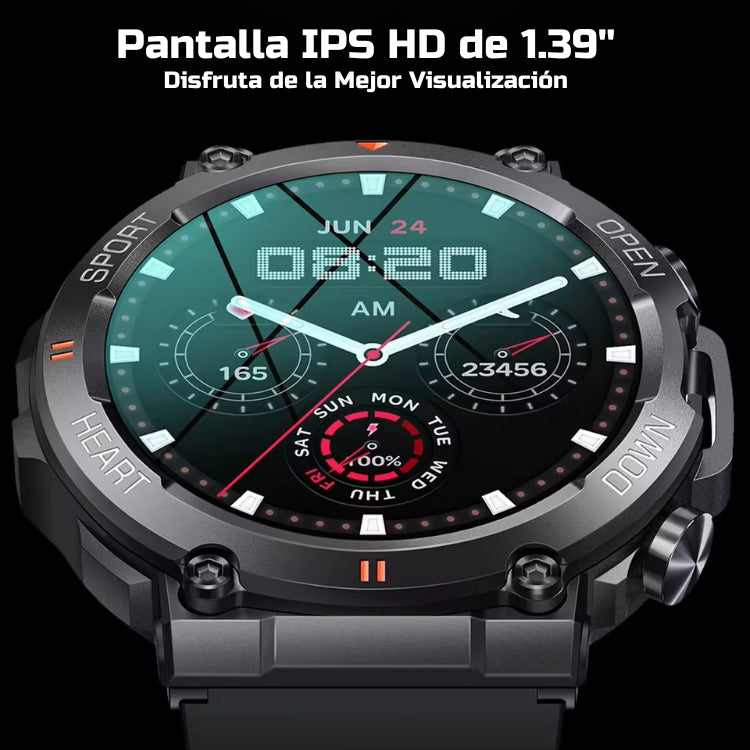 Smart Watch con Resistencia Militar 🦾⌚️