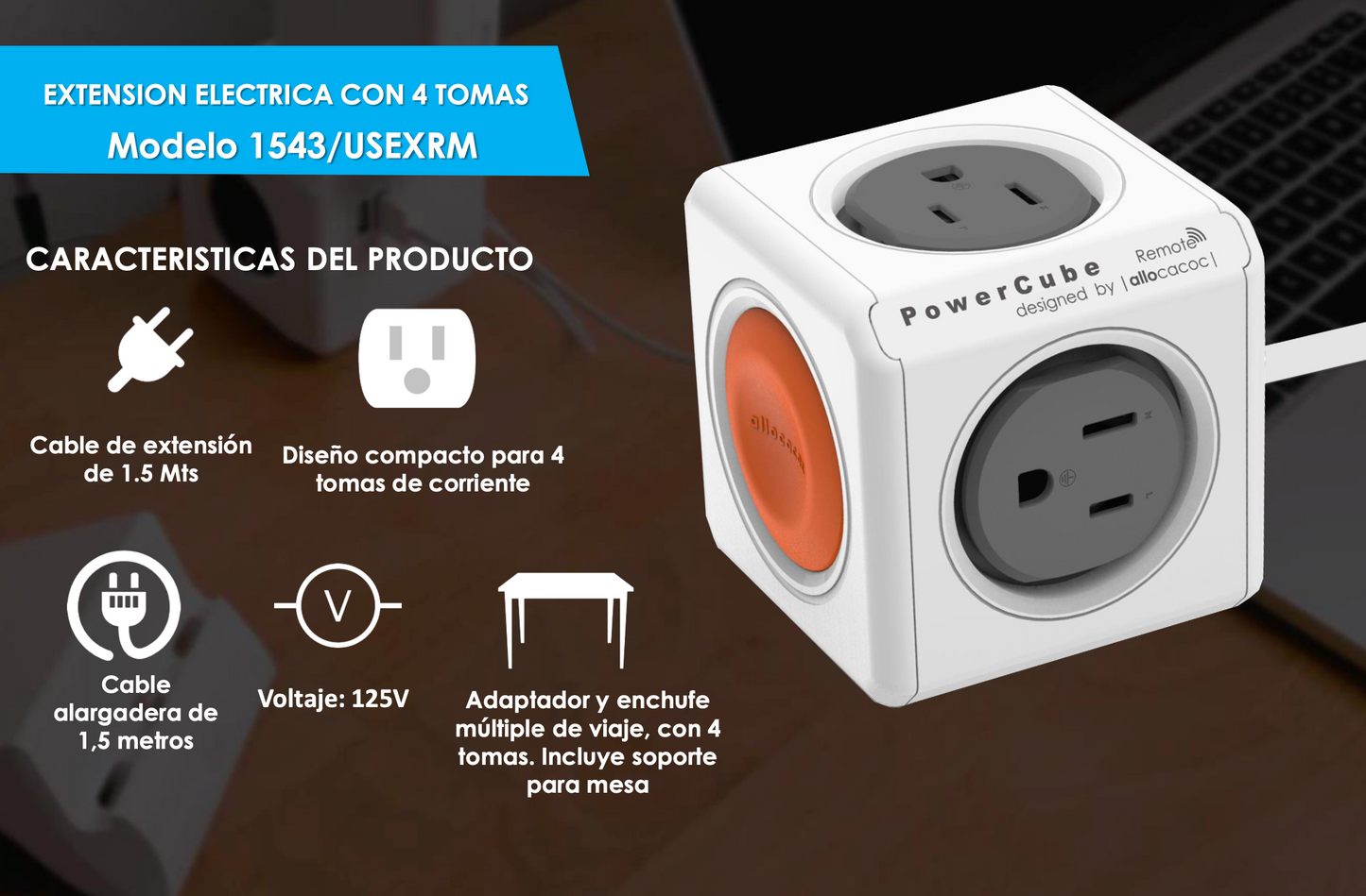 PowerCube 🔌 Conecta tus dispositivos con estilo y de forma inteligente