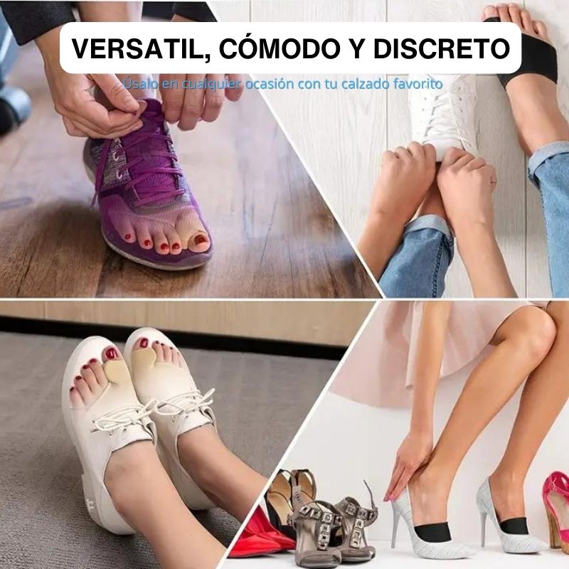 Mejora la Pisada y Alivia el Dolor 👣 Corrector de Juanetes (Par)