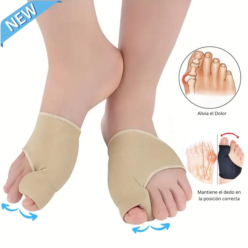 Mejora la Pisada y Alivia el Dolor 👣 Corrector de Juanetes (Par)