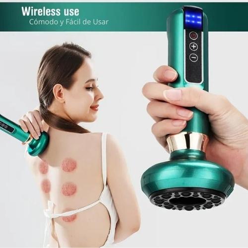 Masajeador Reductor de Celulitis 🦵🏼Terapia de Ventosas y Calor Infrarojo 😮💨 Tonifica tu Cuerpo 🤩
