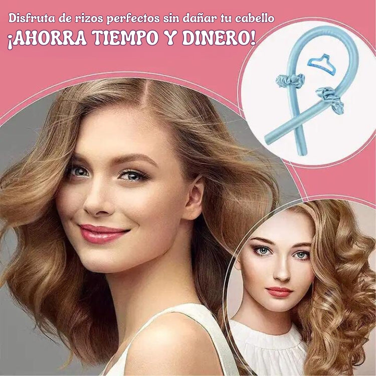 Rizador de Cabello Natural 👩🏻🦱 Obtén Rizos Fabulosos sin Dañar tu Cabello con Calor