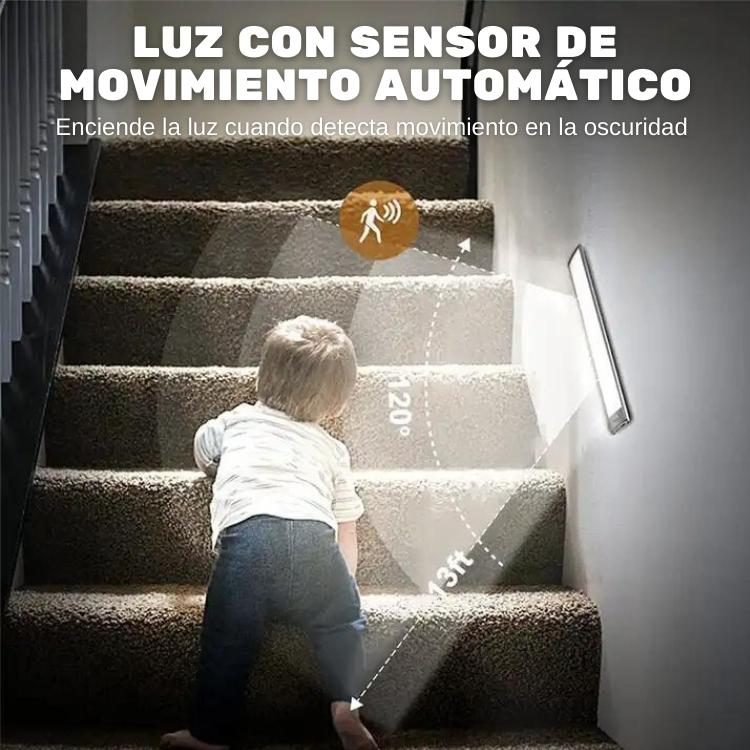 ¡Ilumina con Estilo! 💡 Luz LED con Sensor de Movimiento