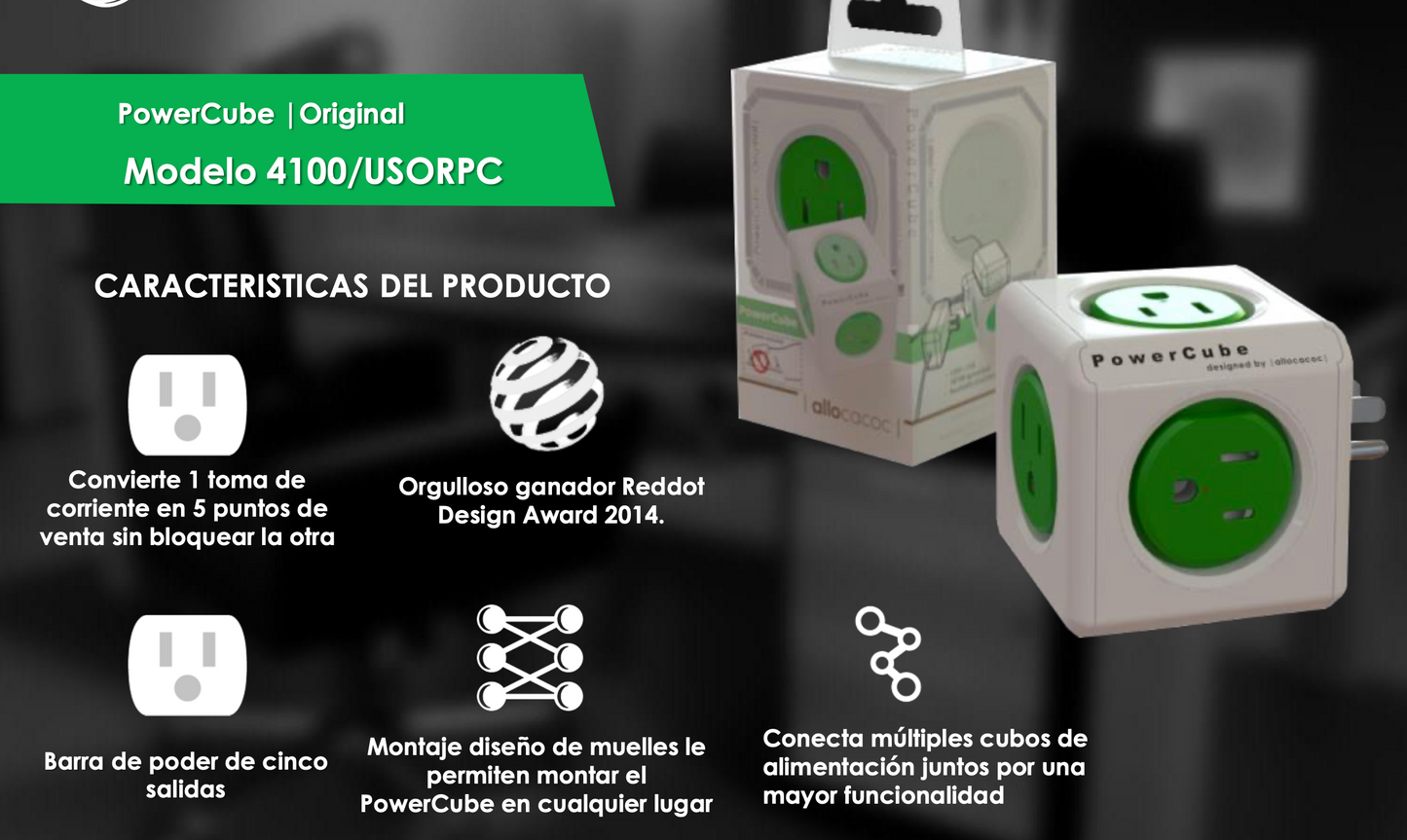 PowerCube 🔌 Conecta tus dispositivos con estilo y de forma inteligente