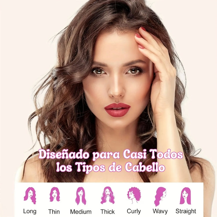 Rizador de Cabello Natural 👩🏻🦱 Obtén Rizos Fabulosos sin Dañar tu Cabello con Calor