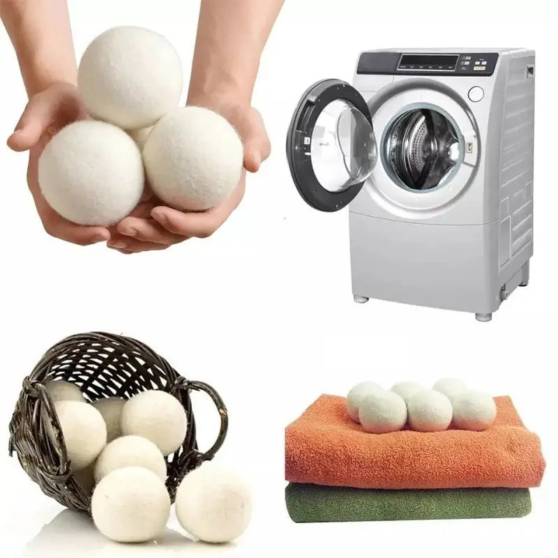 Pelotas Reutilizables para Secadora: Previenen la Estática y Suavizan la Ropa