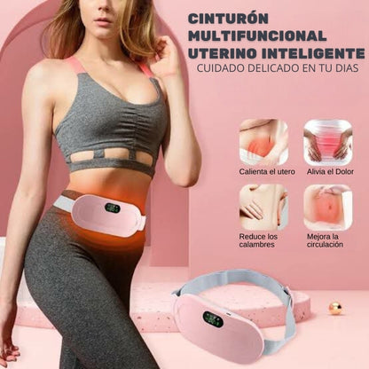 Masajeador Menstrual de Vibración y Calor  😮‍💨 Alivia el Dolor Reduce Calambres