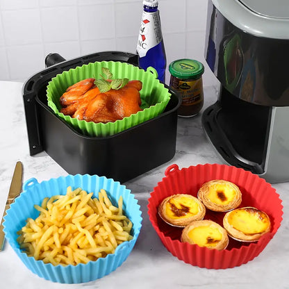 Cocina sin desorden con nuestro Liner de Silicona para Air Fryer